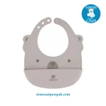 پیشبند سیلیکونی کاسه دار نوزاد کیکابو طرح حیوانات - تصویر 5